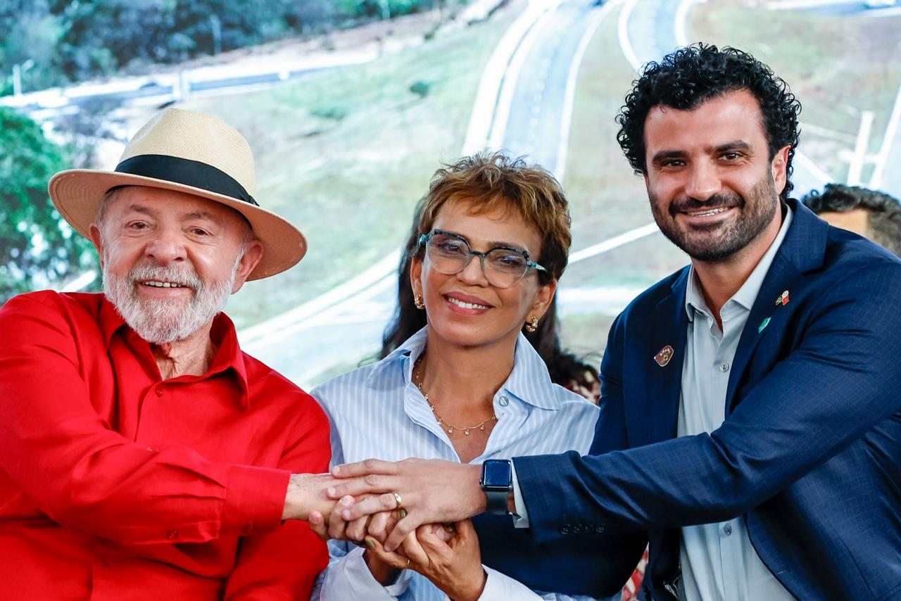 Miguel Ângelo, Marília Campos e Lula juntos
